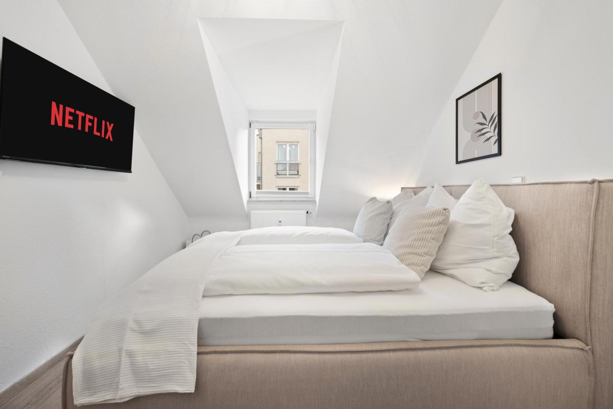 לודוויגסבורג Malu Rooms - Im Stadtzentrum, Smarttv, Netflix, 24H Checkin מראה חיצוני תמונה